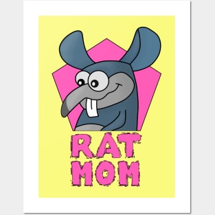 Rat Mom Posters and Art